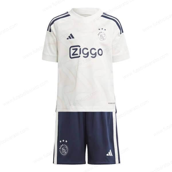 Camisa Ajax Away Kit de futebol infantil 23/24