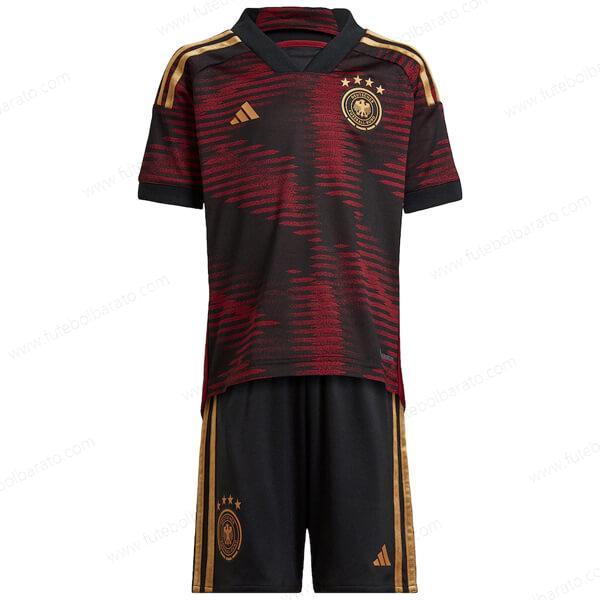 Camisa Alemanha Away Kit de futebol infantil 2022
