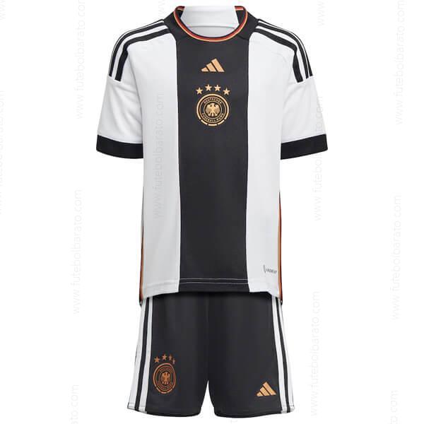 Camisa Alemanha Home Kit de futebol infantil 2022