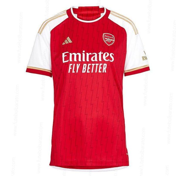 Camisa Arsenal Home Feminino Camisas de futebol 23/24