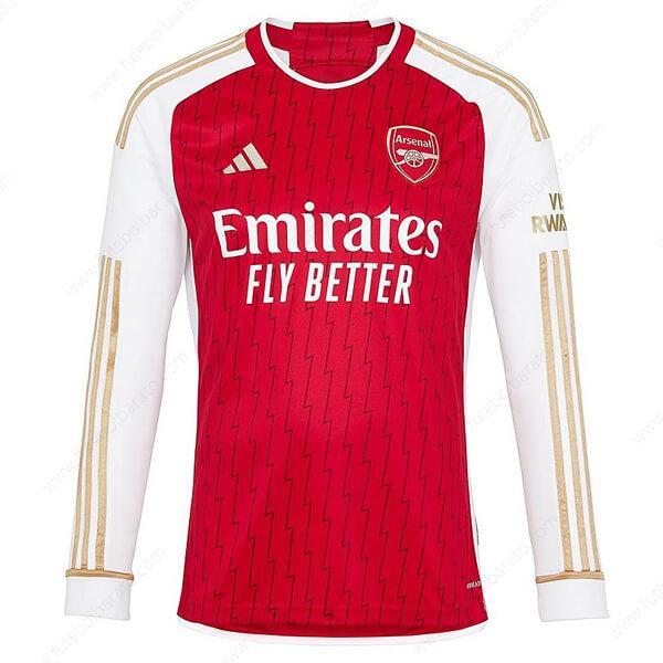 Camisa Arsenal Home Long Sleeve Camisas de futebol 23/24