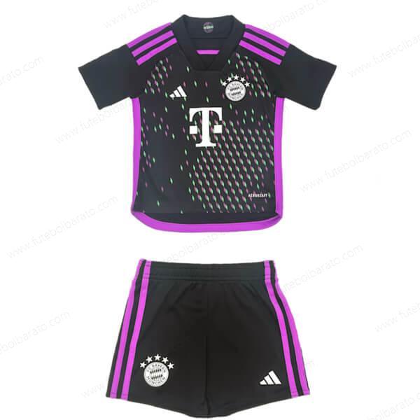 Camisa Bayern Munich Away Kit de futebol infantil 23/24