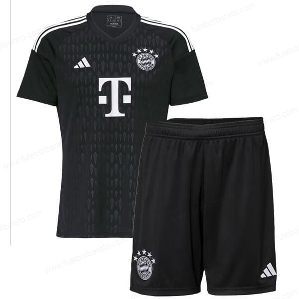 Camisa Bayern Munich Goleiro Kit de futebol infantil 23/24