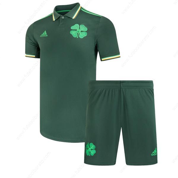 Camisa Celtic Fourth Kit de futebol infantil 22/23