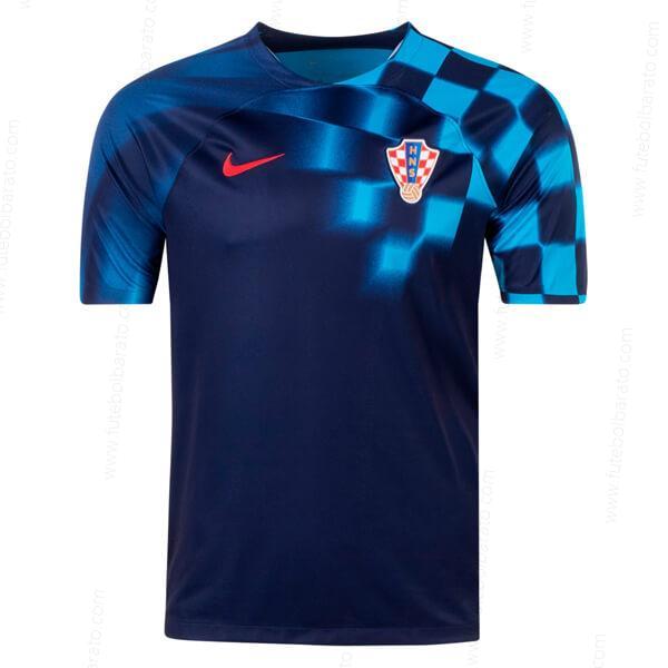 Camisa Croácia Away Camisas de futebol 2022