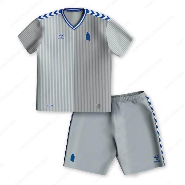Camisa Everton Third Kit de futebol infantil 23/24