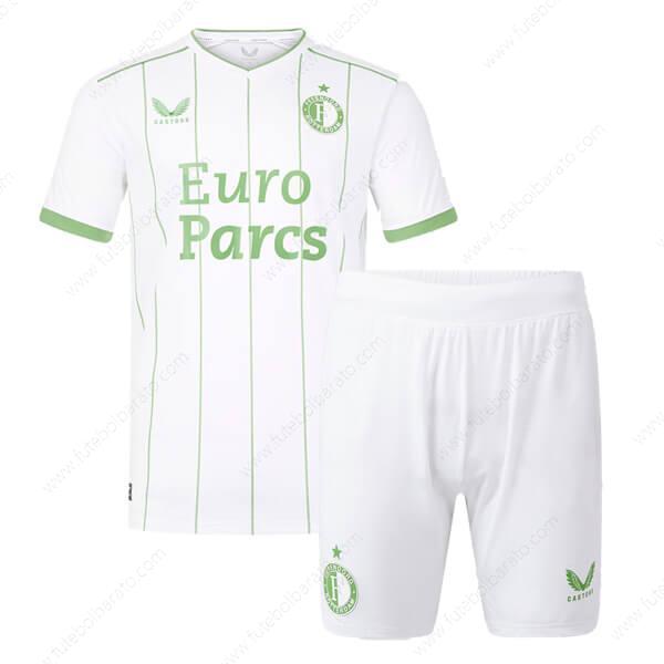 Camisa Feyenoord Third Kit de futebol infantil 23/24