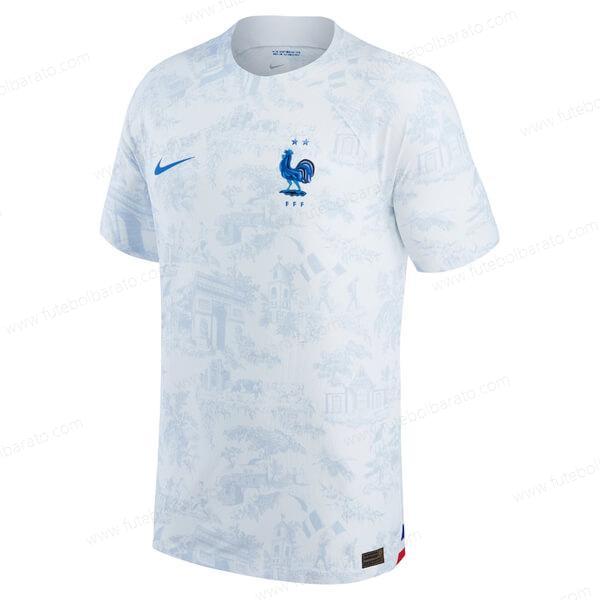 Camisa França Away Versão do jogador Camisas de futebol 2022