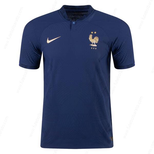 Camisa França Home Versão do jogador Camisas de futebol 2022