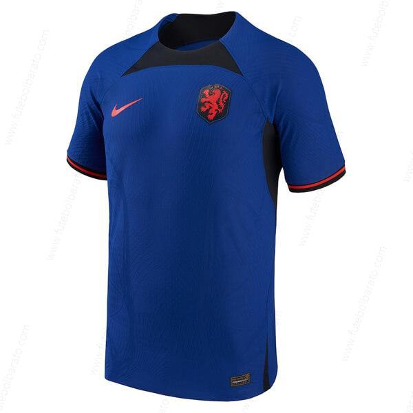 Camisa Holanda Away Versão do jogador Camisas de futebol 2022