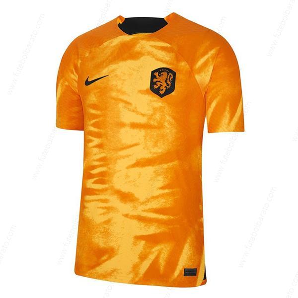 Camisa Holanda Home Versão do jogador Camisas de futebol 2022