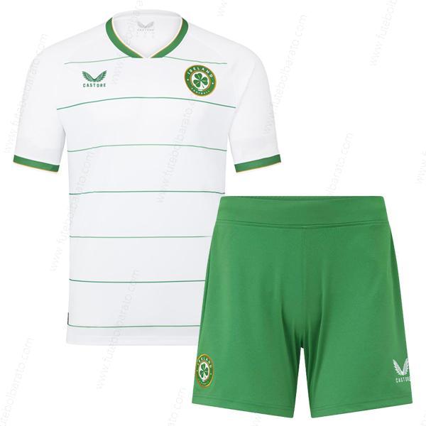 Camisa Irlanda Away Kit de futebol infantil 2023