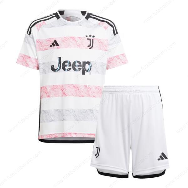 Camisa Juventus Away Kit de futebol infantil 23/24