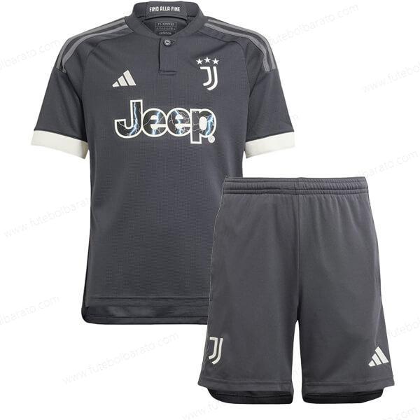 Camisa Juventus Third Kit de futebol infantil 23/24