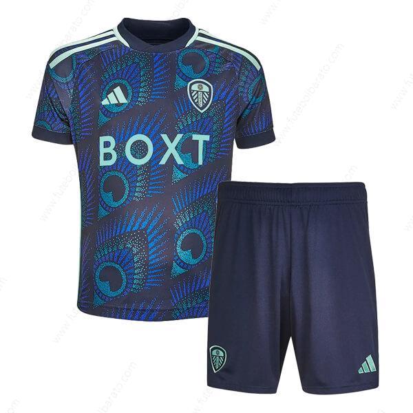 Camisa Leeds United Away Kit de futebol infantil 23/24