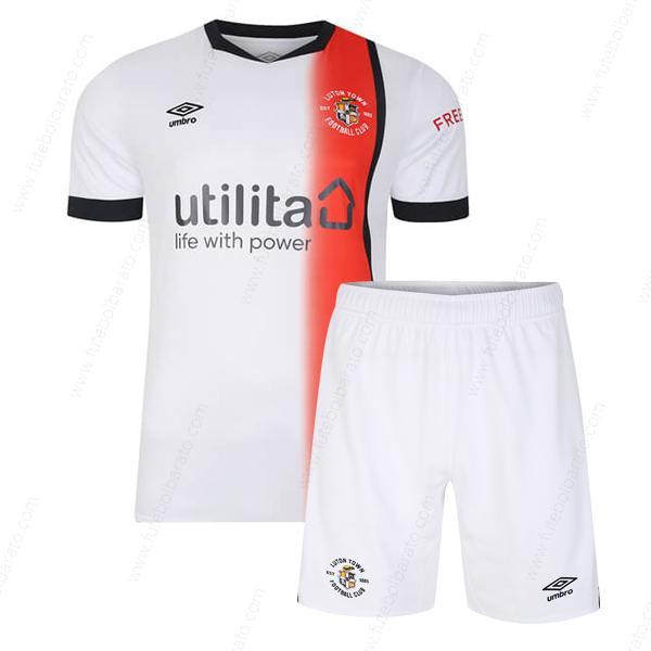 Camisa Luton Town Away Kit de futebol infantil 23/24