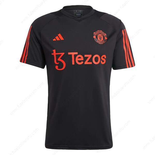 Camisa Manchester United Pre Match Camisas de futebol – Preto