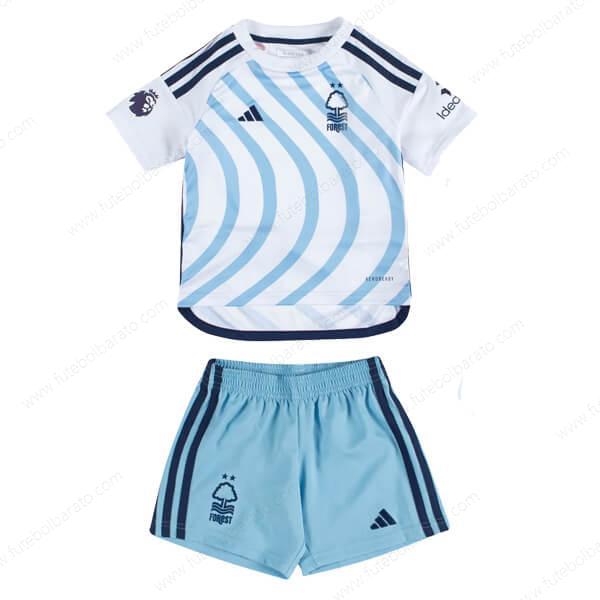 Camisa Nottingham Forest Away Kit de futebol infantil 23/24