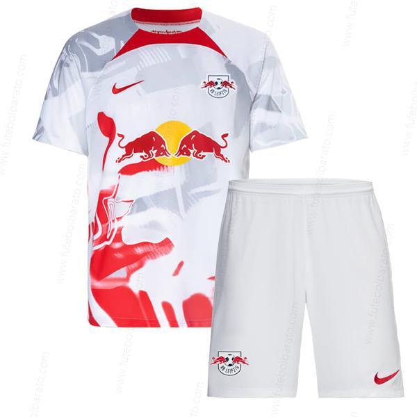 Camisa RB Leipzig Home Kit de futebol infantil 23/24