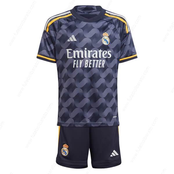 Camisa Real Madrid Away Kit de futebol infantil 23/24