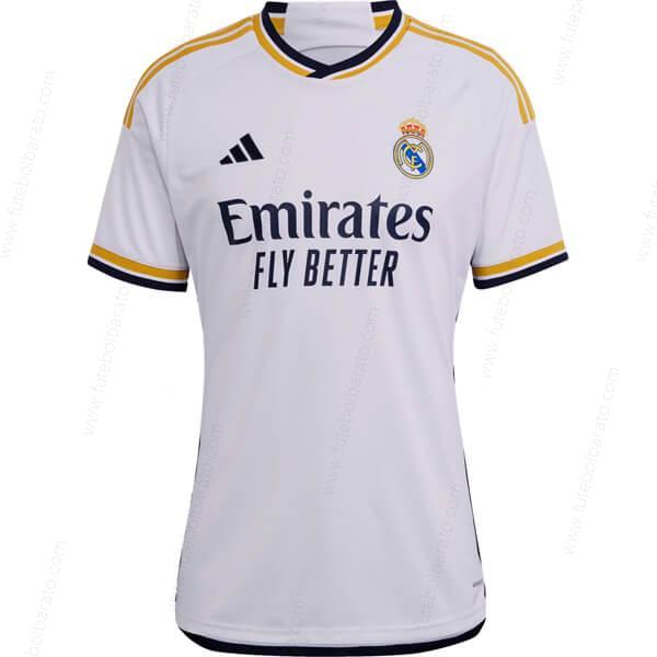 Camisa Real Madrid Home Feminino Camisas de futebol 23/24