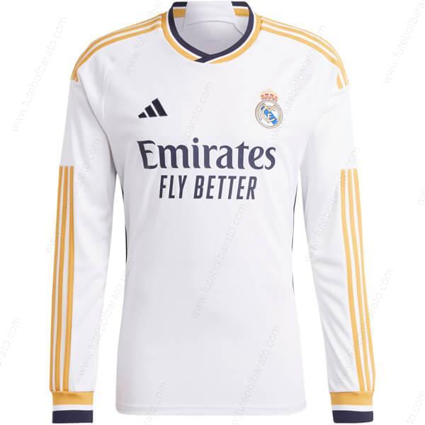 Camisa Real Madrid Home Long Sleeve Camisas de futebol 23/24
