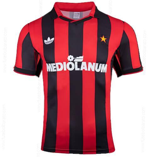 Camisa Retro AC Milan Home Camisas de futebol 91/92