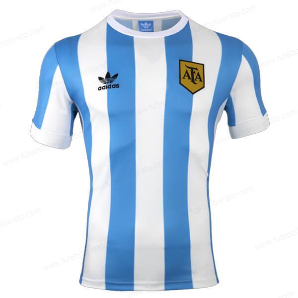 Camisa Retro Argentina Home Camisas de futebol 1978