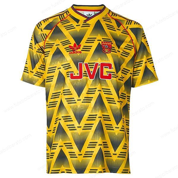 Camisa Retro Arsenal Bruised Banana Away Camisas de futebol 91/93