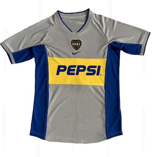 Camisa Retro Boca Juniors Third Camisas de futebol 02/03