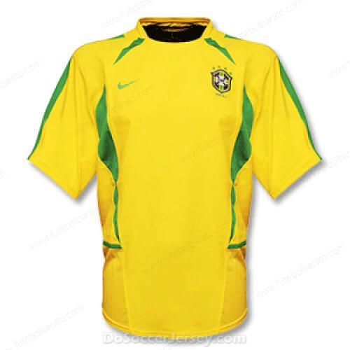 Camisa Retro Brasil Home Camisas de futebol 2002