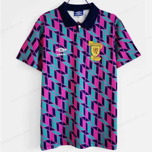 Camisa Retro Escócia Away Camisas de futebol 1990