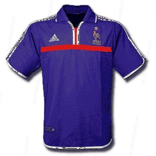 Camisa Retro França Home Camisas de futebol 2000