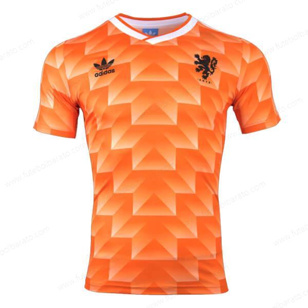Camisa Retro Holanda Home Camisas de futebol 1988