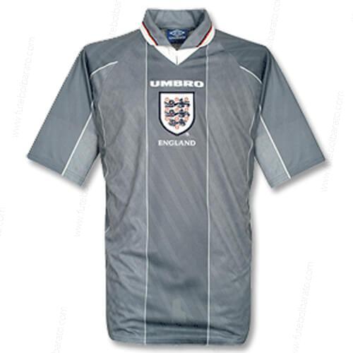 Camisa Retro Inglaterra Away Camisas de futebol 1996