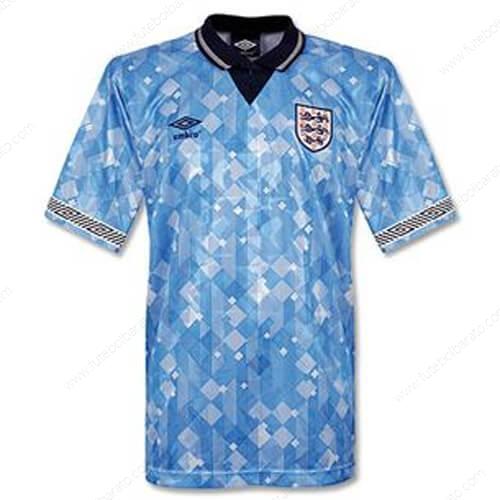 Camisa Retro Inglaterra Third Camisas de futebol 1990