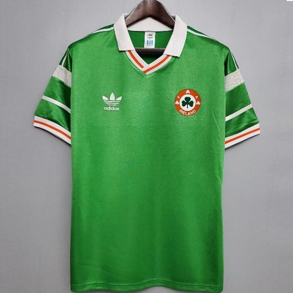 Camisa Retro Irlanda Home Camisas de futebol 1988