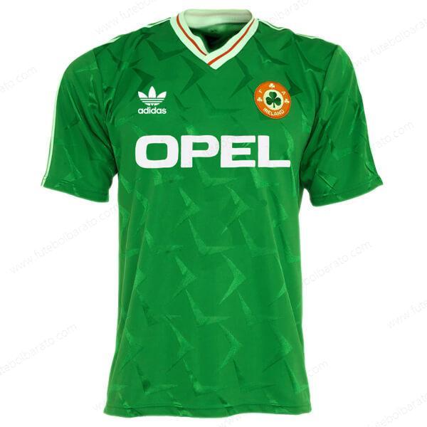 Camisa Retro Irlanda Home Camisas de futebol 1990