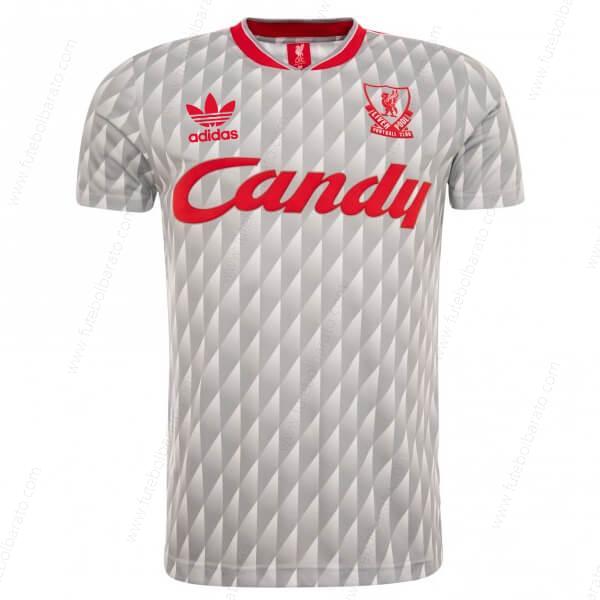 Camisa Retro Liverpool Candy Away Camisas de futebol 89/91