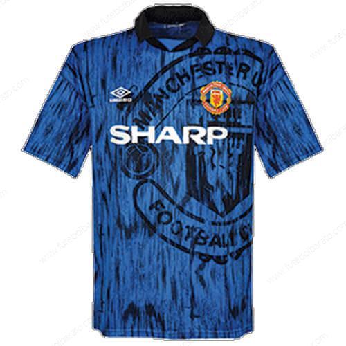 Camisa Retro Manchester United Away Camisas de futebol 92/93