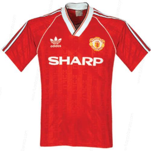 Camisa Retro Manchester United Home Camisas de futebol 1988