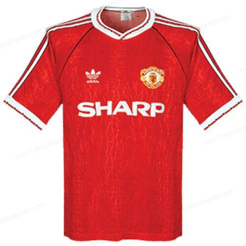 Camisa Retro Manchester United Home Camisas de futebol 90/92