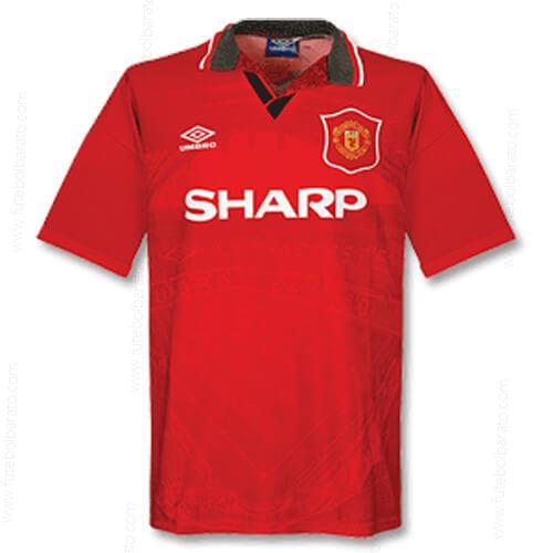 Camisa Retro Manchester United Home Camisas de futebol 94/96