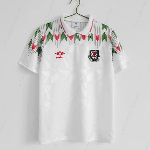 Camisa Retro País de Gales Away Camisas de futebol 92