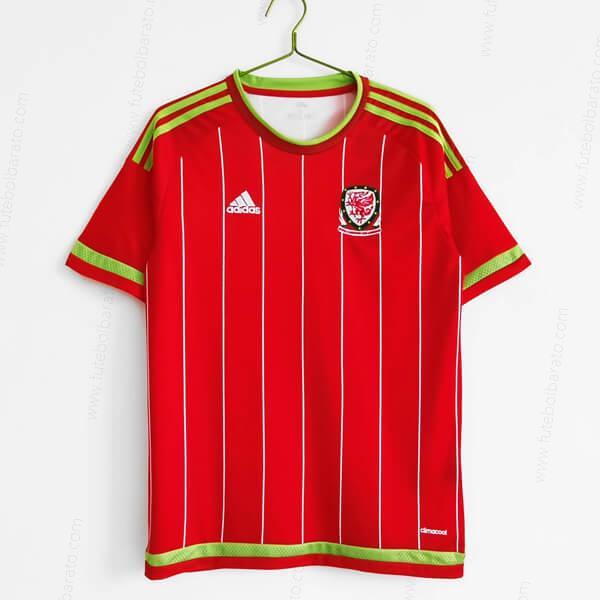 Camisa Retro País de Gales Home Camisas de futebol 2015