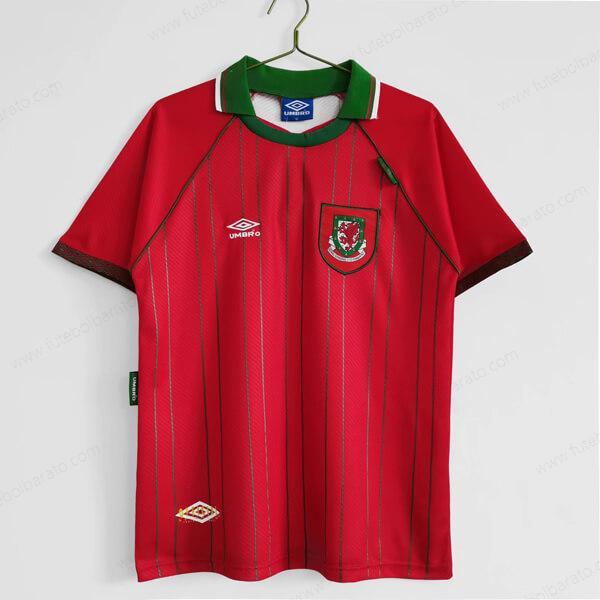 Camisa Retro País de Gales Home Camisas de futebol 94