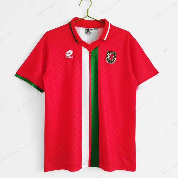 Camisa Retro País de Gales Home Camisas de futebol 96