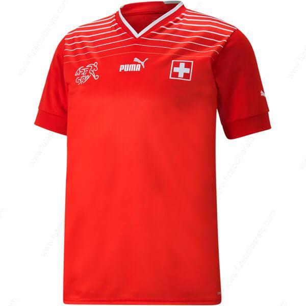 Camisa Suíça Home Camisas de futebol 2022