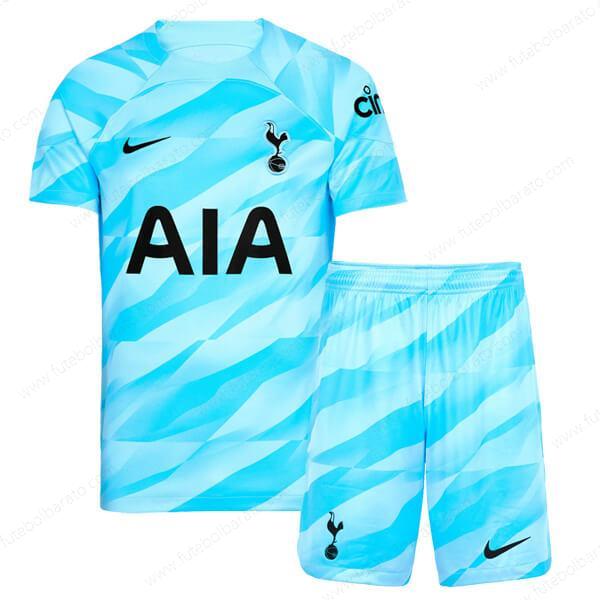 Camisa Tottenham Hotspur Goleiro Kit de futebol infantil 23/24